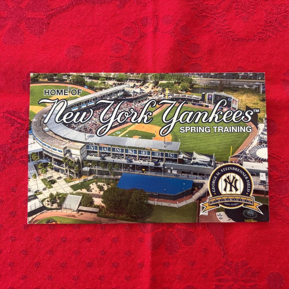 NEW YORK YANKEES SPRING TRAINING STEINBRENNER FIELD TAMPA FLORIDA POSTCARDS